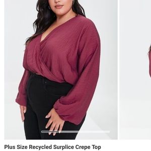 Surplice top